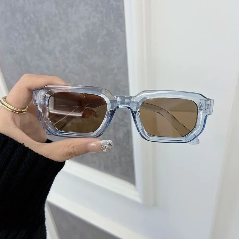 Luxurious Rectangle Sunglasses - Designer Sunglasses recension och pris