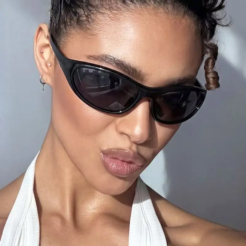Y2K Punk Sports Sunglasses for - Designer Sunglasses recension och pris