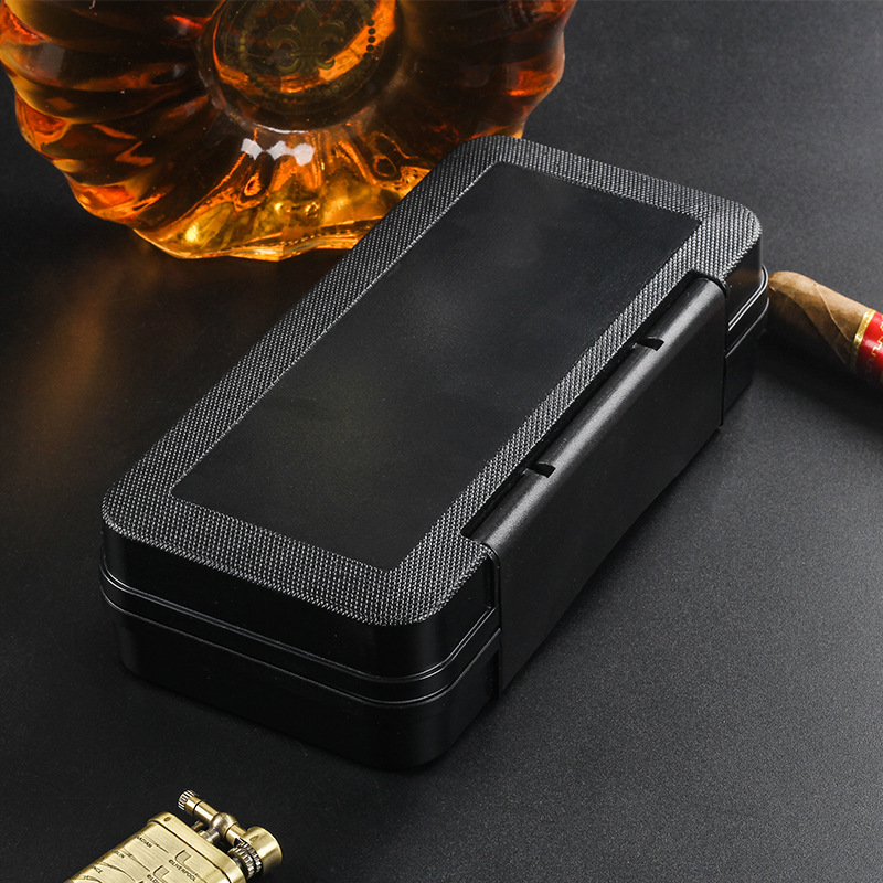 Cigar Plastic Travel Humidor C - Premium Cigar Case recension och pris