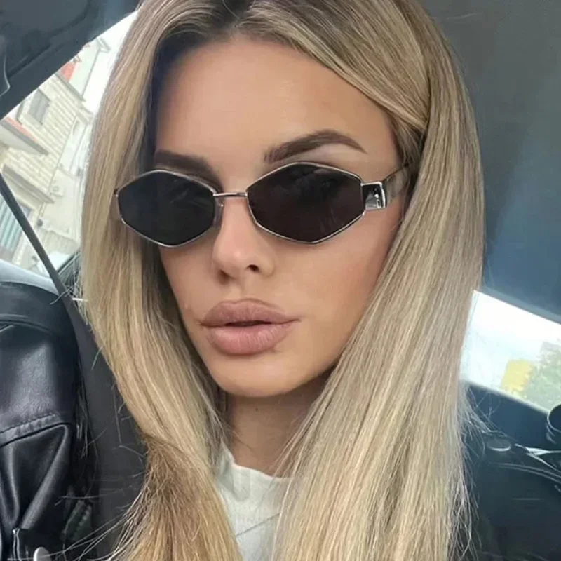 Fashion Polygonal Women Sungla - Sunglasses Uv400 recension och pris