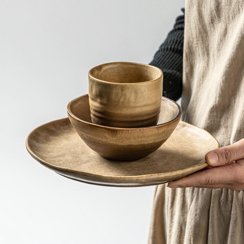 Luxury Retro Ceramic Tableware - Luxury Gift Set recension och pris