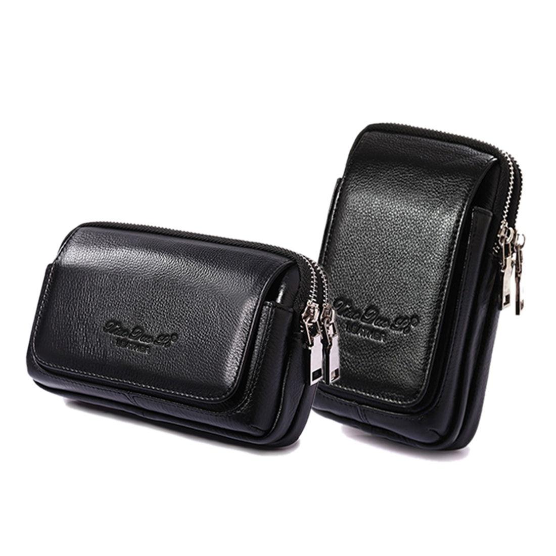 Men Genuine Leather Waist Fann - Leather Wallet Men recension och pris