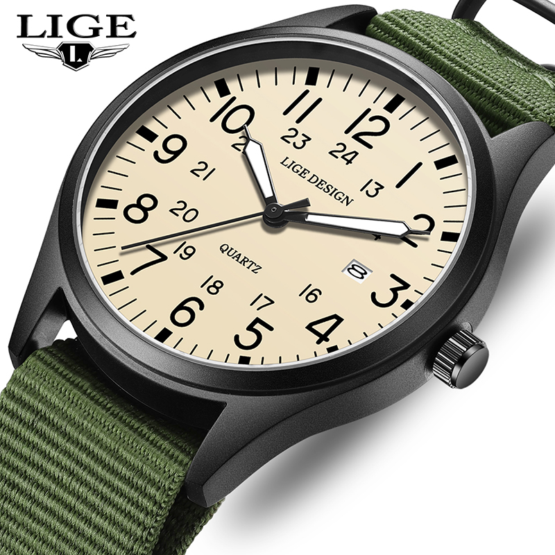LIGE 2026 TOP NEW Quartz Wrist - Luxury Watch Men recension och pris