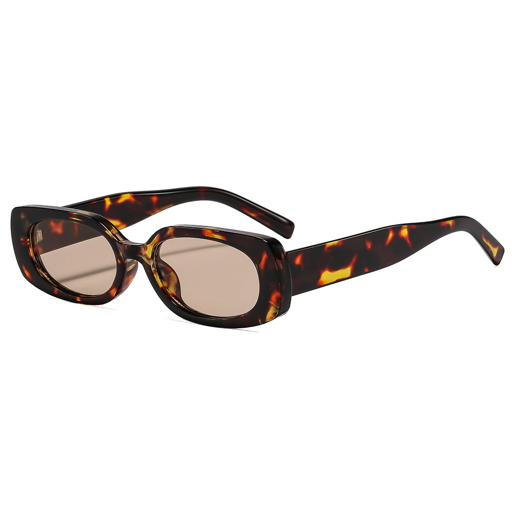 1pcs Light Luxury Rectangle Su - Designer Sunglasses recension och pris