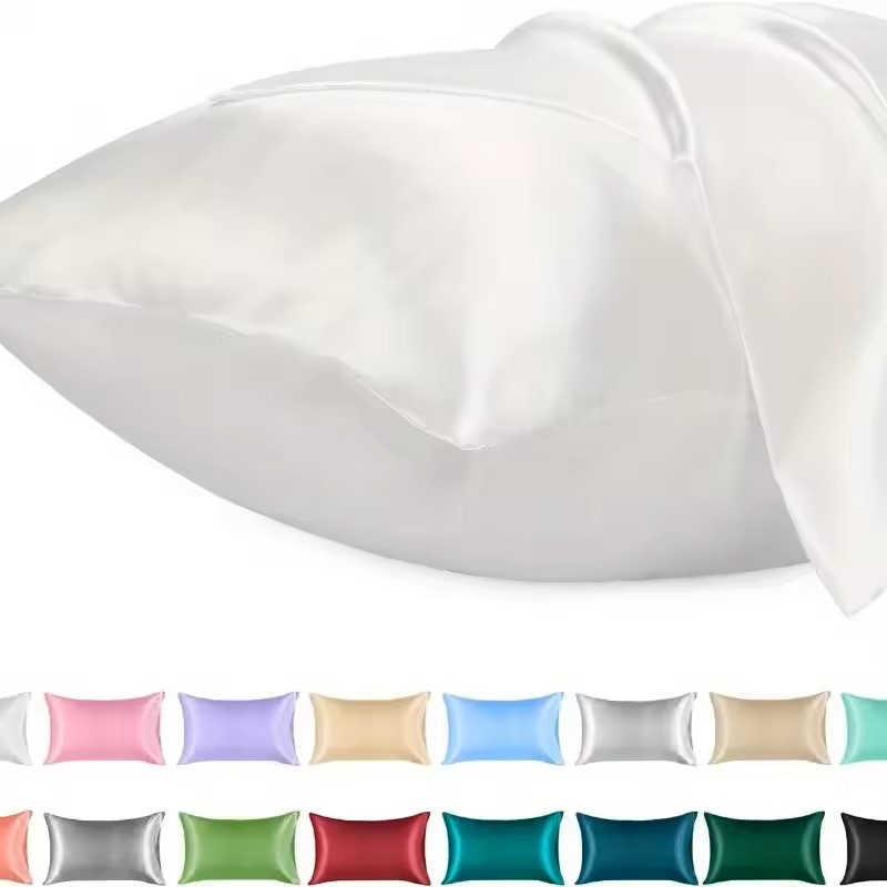1PC Satin Pillowcase for Hair  - Silk Pillowcase recension och pris