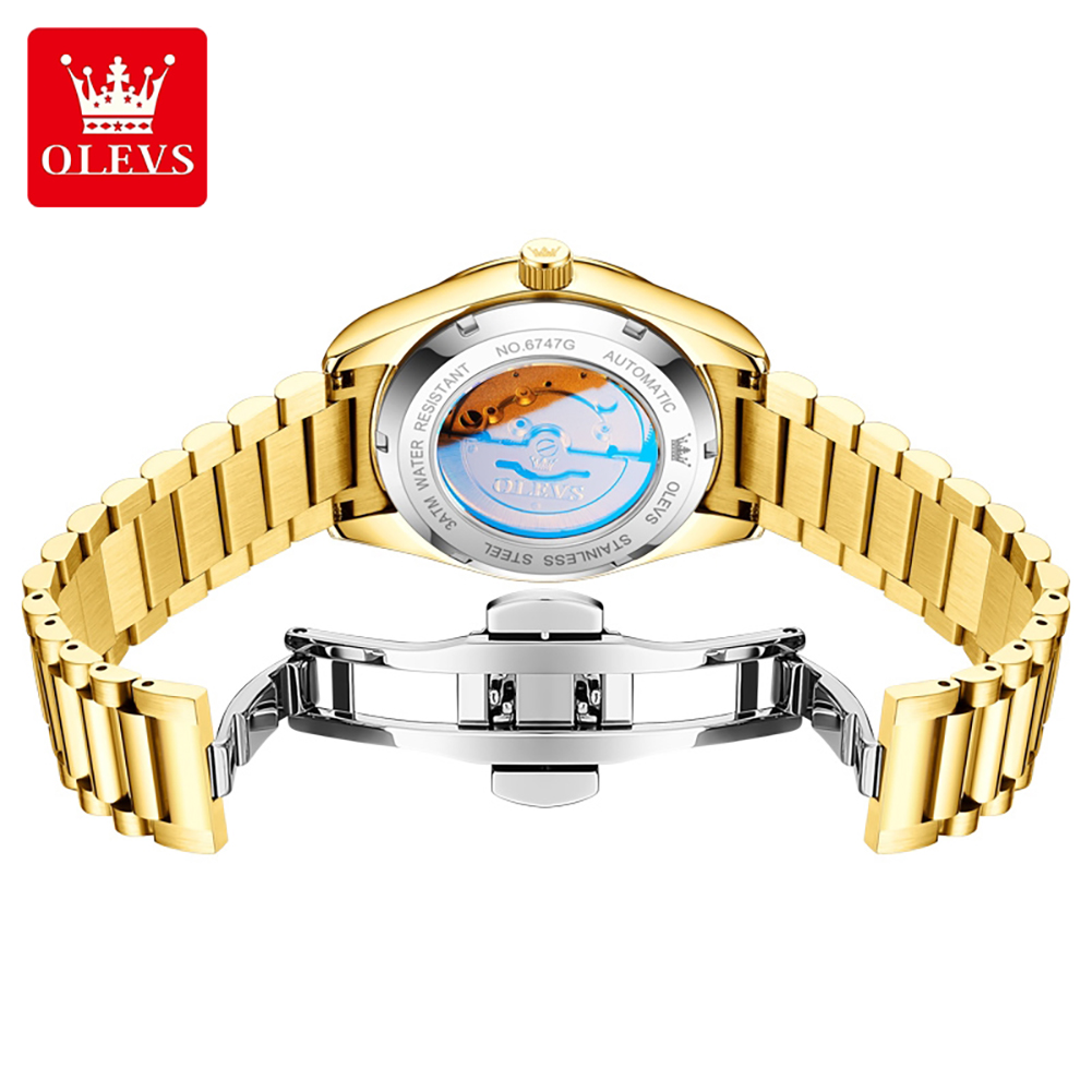 OLEVS 6747 luxury brand Men's  - Luxury Watch Men recension och pris
