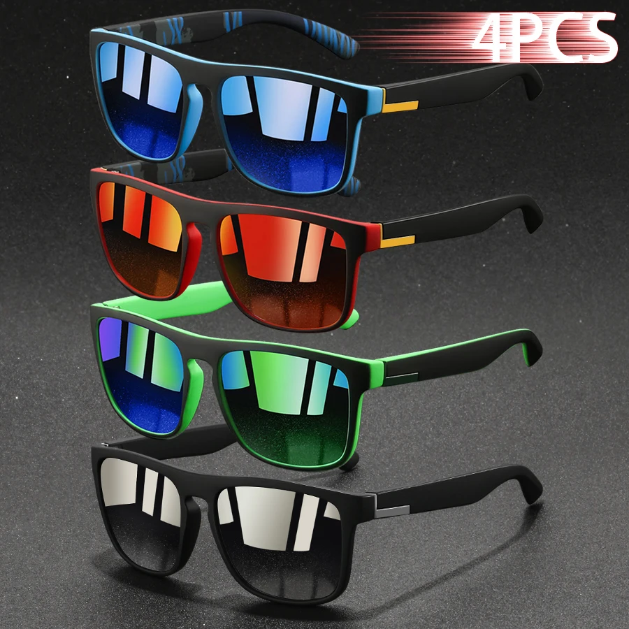 1/4PCS Fashion Vintage Square  - Designer Sunglasses recension och pris